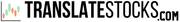 TranslateStocks Logo